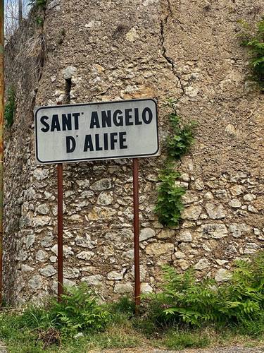 S'ant Angelo d'Alife is a small village in the Province of Caserta in the Italian region Campania, about 37 mi north of Naples and about 22 mi north of Caserta. This is where my father's 168th Infantry Regiment retreated for some rest and "repair" between battles (Mt. Pantano, December 1943, and approach to Cassino, Cassino, February 1944).