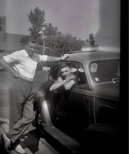 Don't know the date of this photo, but it was obviously before Jack joined the Army in 1942. He was a star basketball player for his Virginia, MN high school team and an all-around good guy. I so wish I had known him.