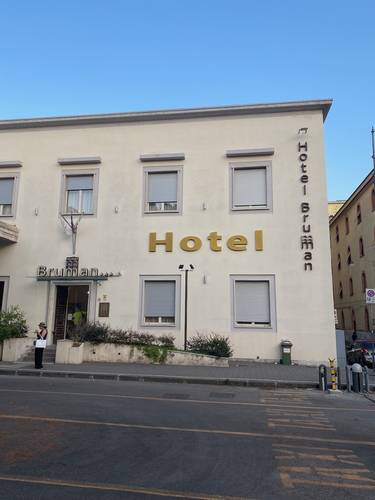 #6 Our hotel in Salerno was conveniently located and right next door to the train station.