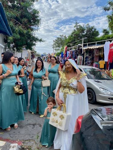 A "traditional" yet "modern" wedding in Sidi Bou Said.