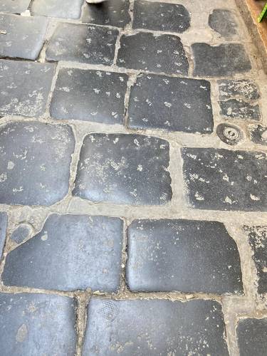 The beautiful patina of Tunis' cobblestone streets. These paths and walkways are thousands of years old. It's difficult to fathom the number of souls (soles!) who made their way, throughout history.