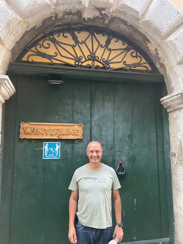 Our host in Venafro, Luciano Bucci, founder and Director of the War Museum Winterline Venafro in 2007: https://www.facebook.com/WinterlineVenafro.