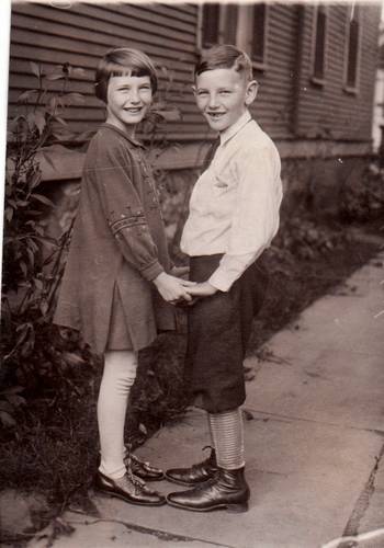 My mother, Jean Hoyer Ludwick, and her beloved younger brother, Jack.
