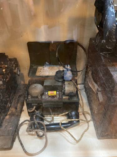 WWII communications equipment.