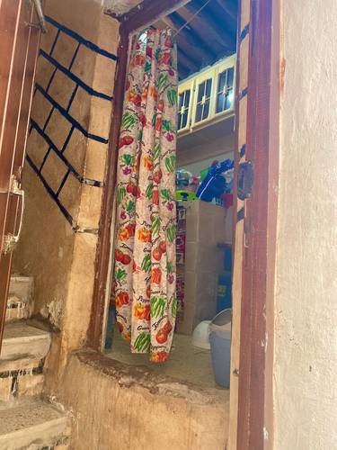 A typical, tiny kitchen in a home in the Casbah.