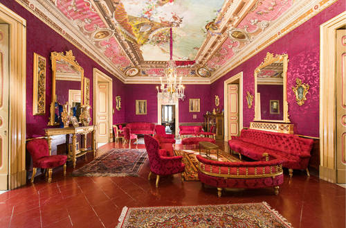 Our hotel's "grand salon."