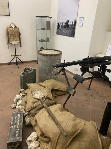 #23 The MOA has collected many salvaged elements of war. 