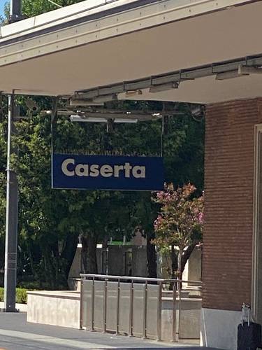 My brother and I had already taken the train from Salerno to Caserta, and Luigi met us there the next morning. 