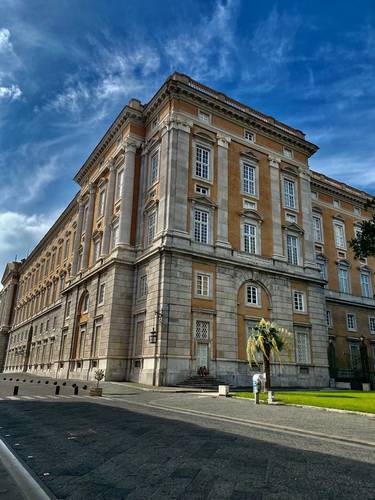 The "Royal Palace Caserta," where the U.S. 5th Army's Headquarters were located during the war.